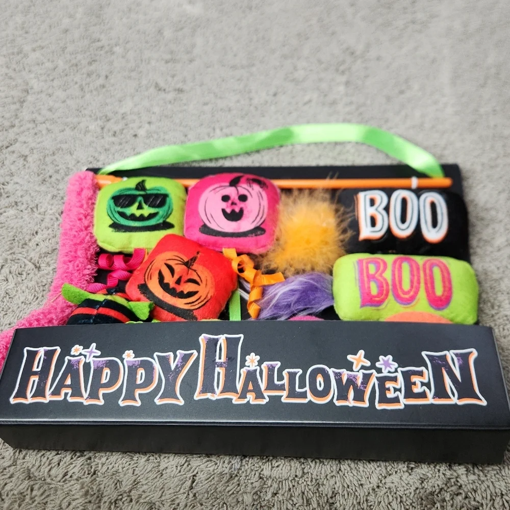 Cat Toys Halloween Cauldron Bundle Toy Set - 10pc - Hyde and EEK! Boutique